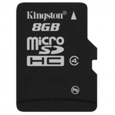 Kingston MicroSD Card 8 GB 4 MB/s Class 4